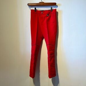 Vintage Snuggler Snow Ski Pants Red Size 12 EUC Youth Stretch snow    Kids